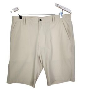 FOOTJOY Golf Shorts Mens 34 Beige Performance Stretch Lightweight Summer W34 FJ